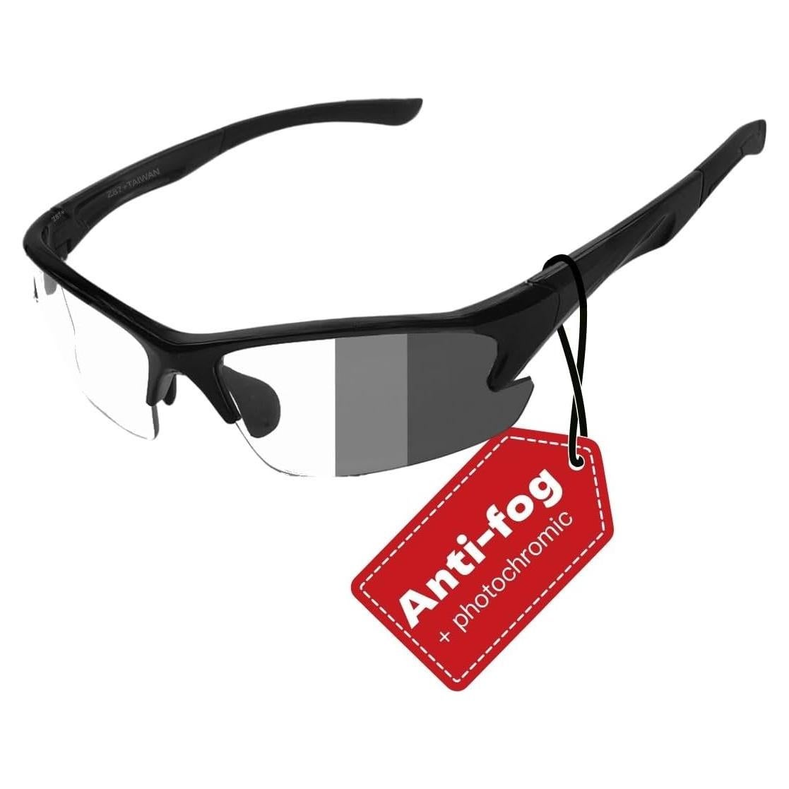 Gafas de Seguridad Eaglens Fotoquímicas Anti Niebla ANSI Z87.1