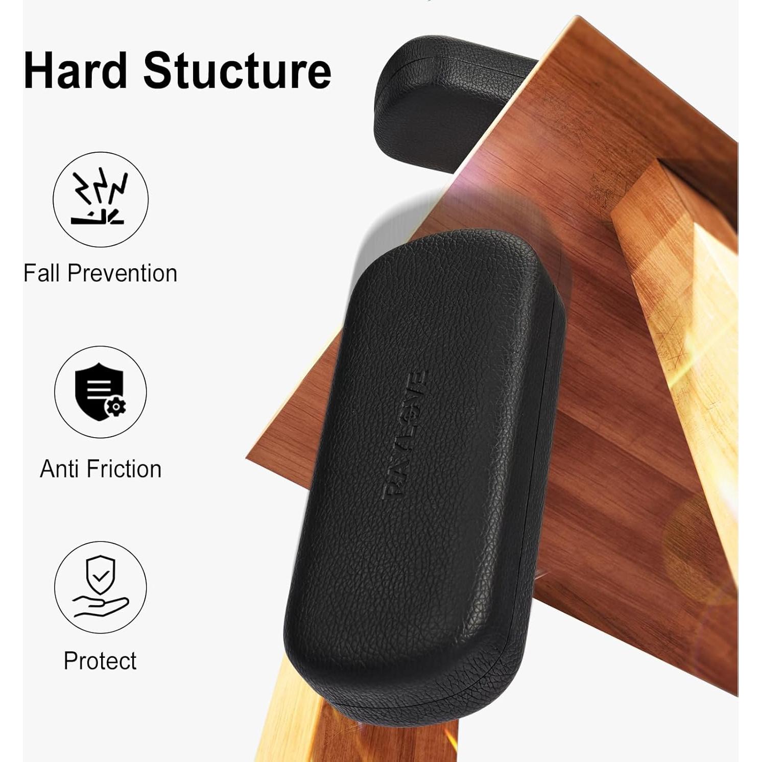 Estuche Duro para Gafas RayLove con Paño de Limpieza - Negro