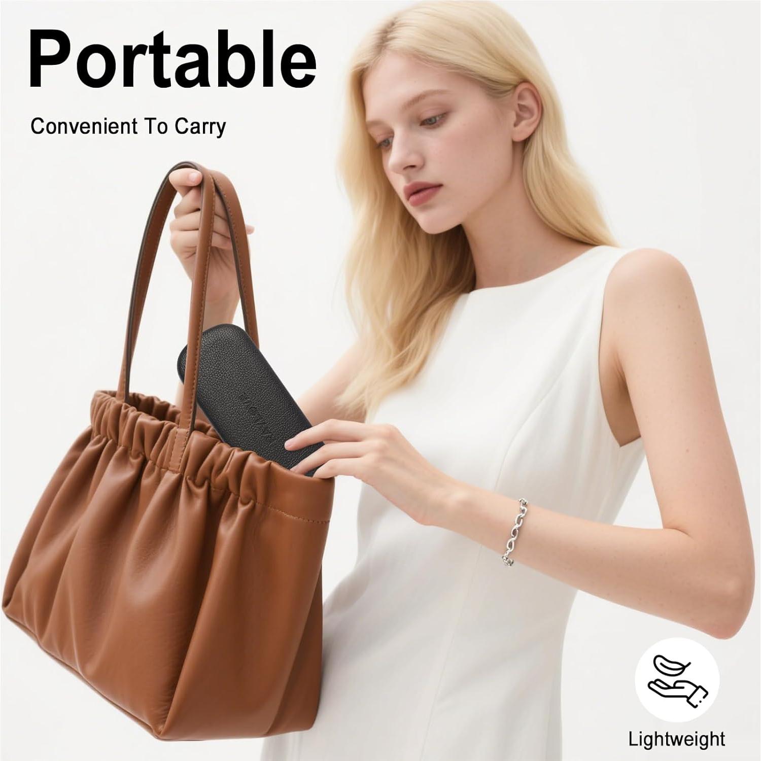 Estuche Duro para Gafas RayLove con Paño de Limpieza - Negro