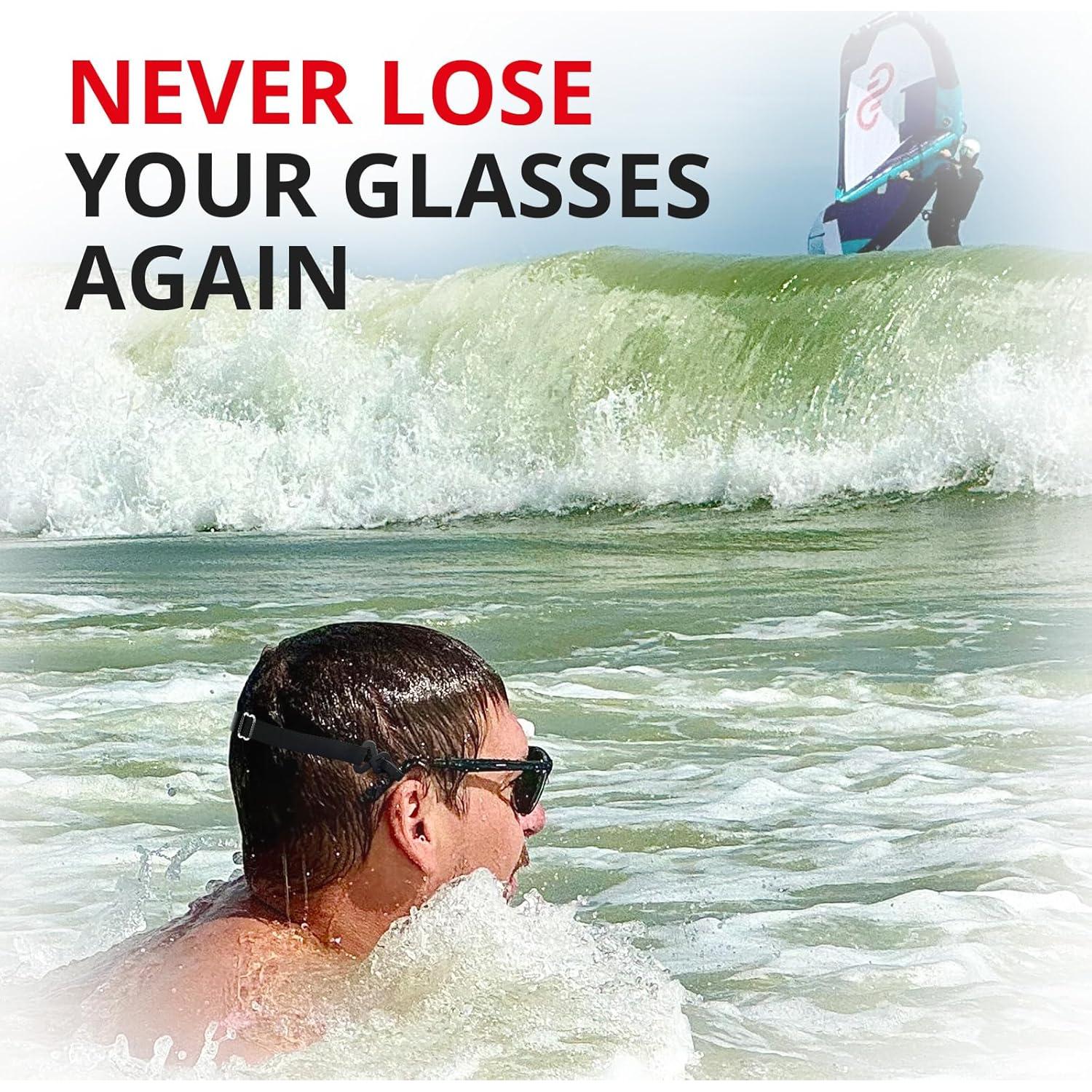 Correa Ajustable para Gafas X-Protector 4 PCS Negro