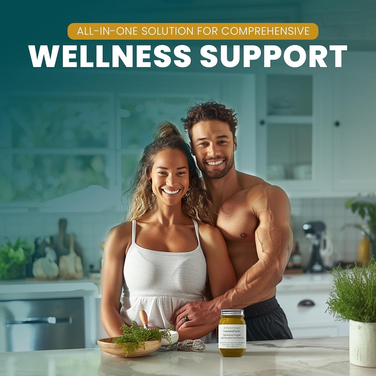 Gel de Musgo Marino Orgánico 450g Melena de León - MG Windward