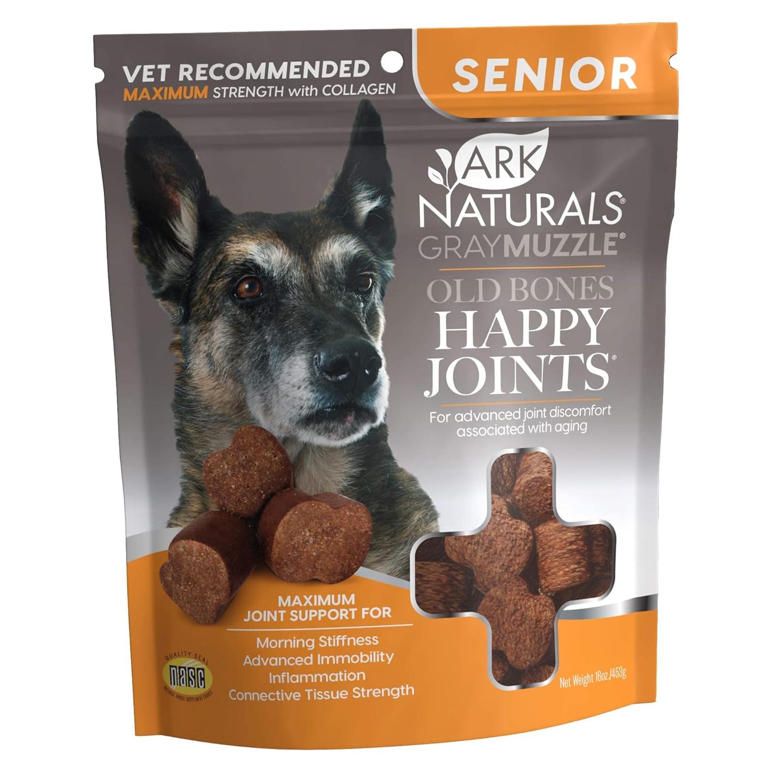 Suplemento Articular para Perros Seniors Ark Naturals 468g