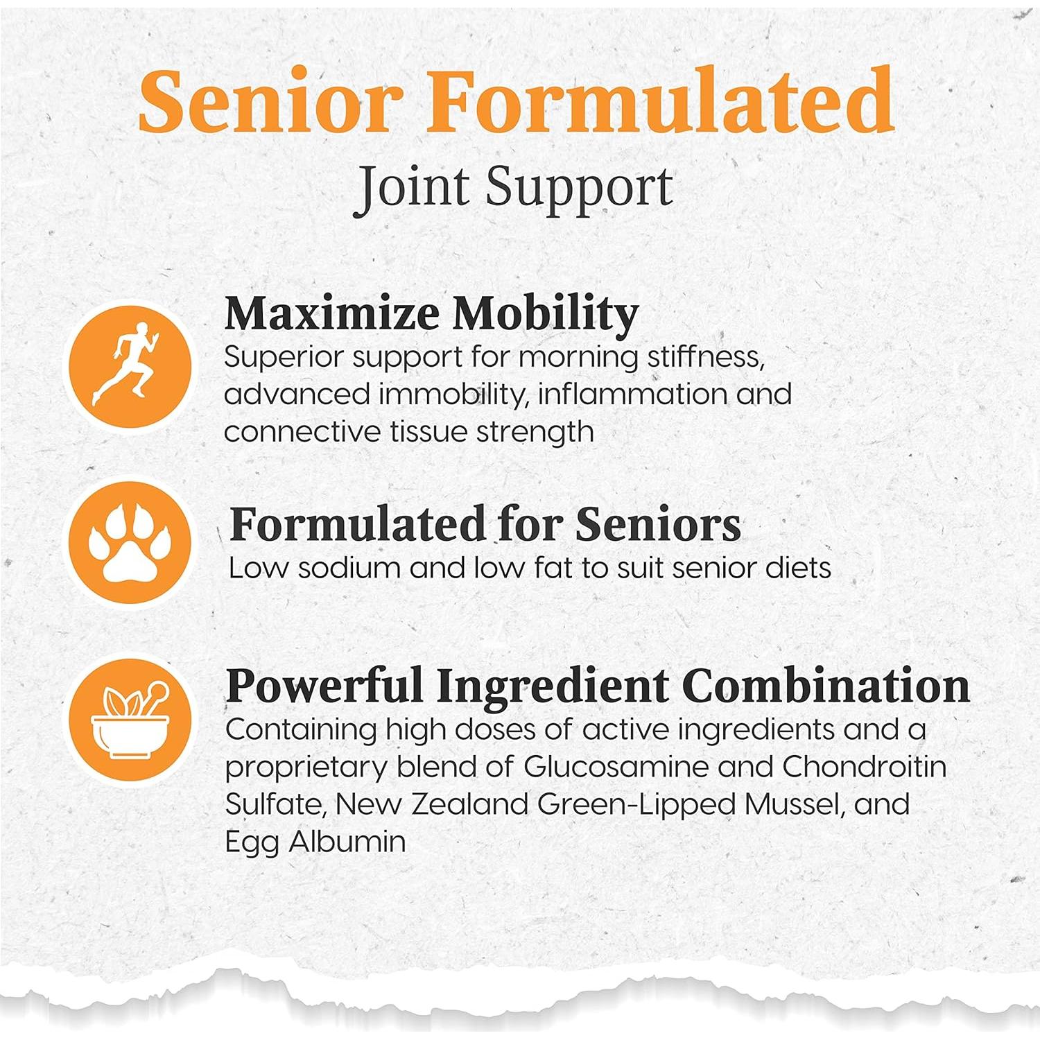 Suplemento Articular para Perros Seniors Ark Naturals 468g