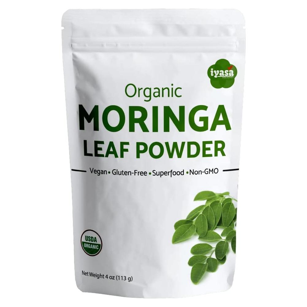 Polvo de Moringa Orgánica Iyasa 113g - Superalimento Natural
