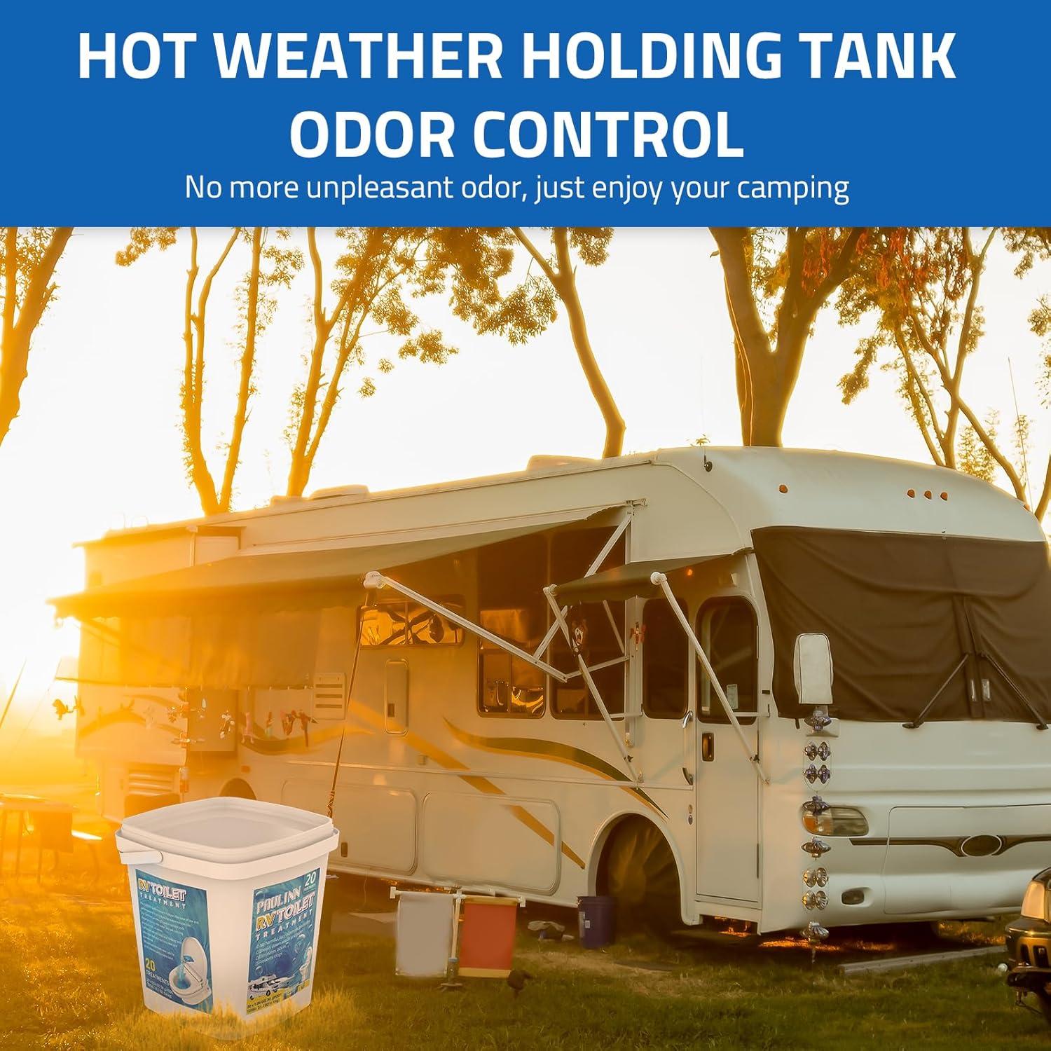 PAULINN Tratamiento para Inodoros RV 20 Cápsulas 0.76 kg