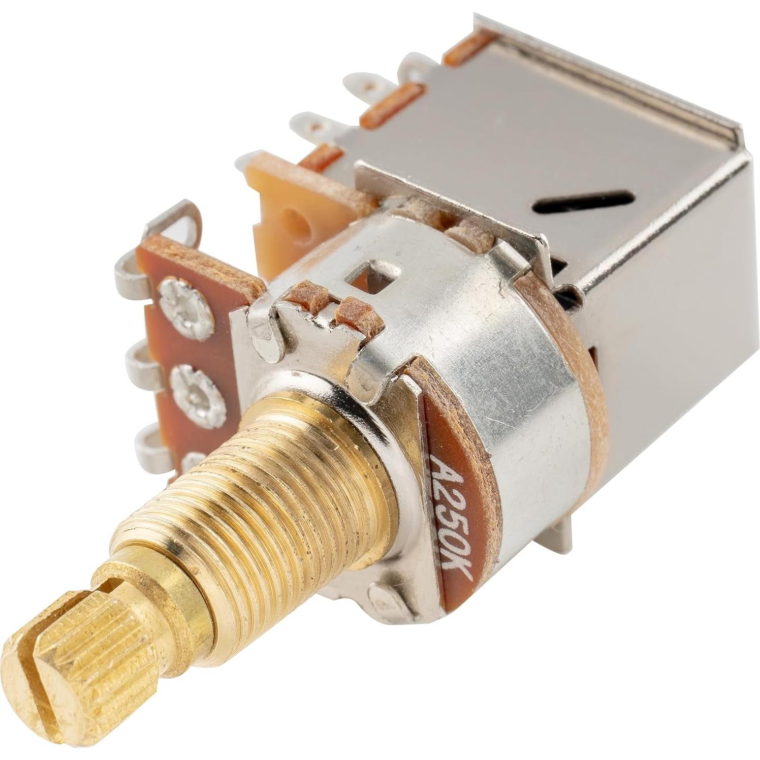 Potenciómetros Push/Pull Musiclily A250K para Guitarra Eléctrica - Juego de 2