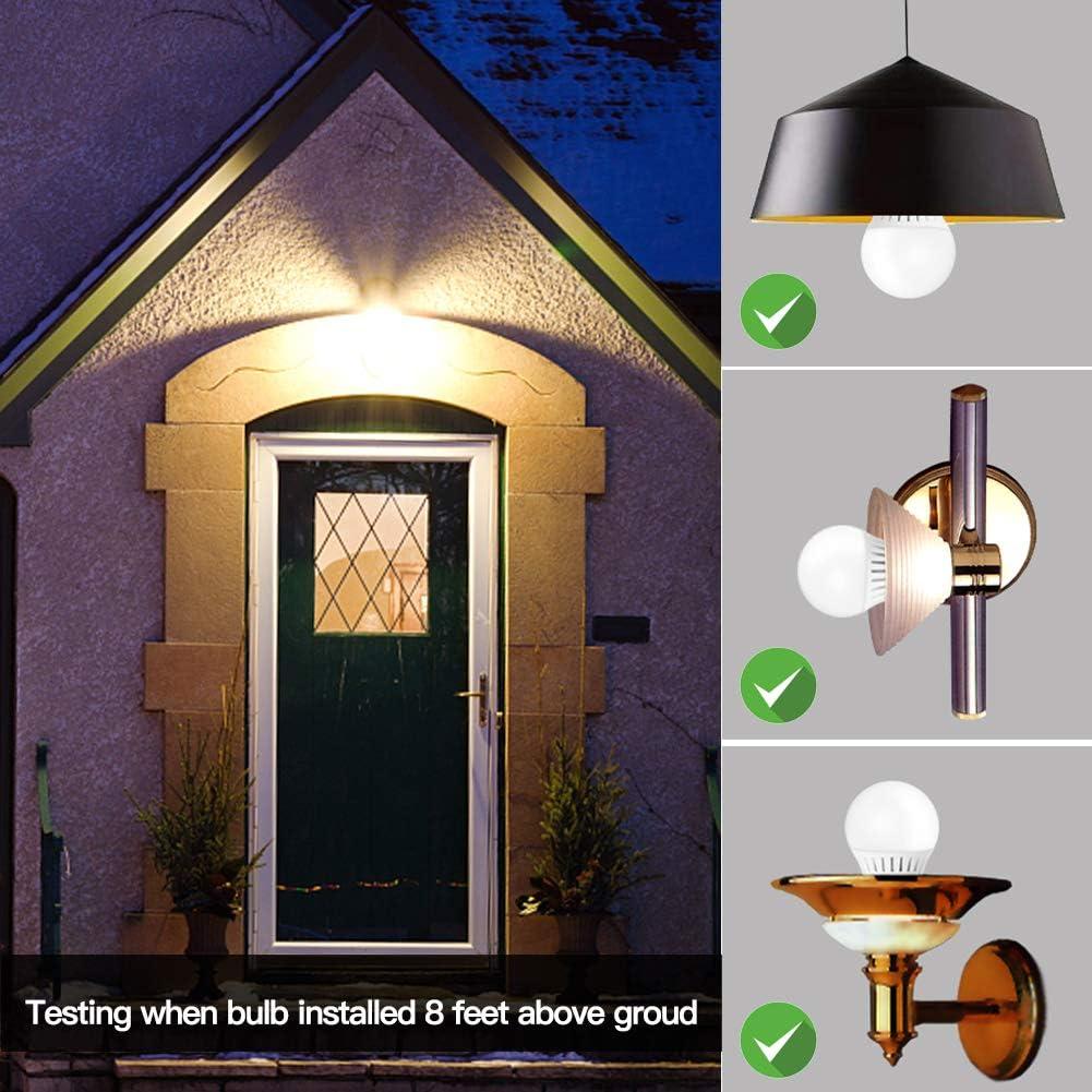 Bombilla LED Elrigs E26 7W con Sensor de Movimiento y Dusk to Dawn