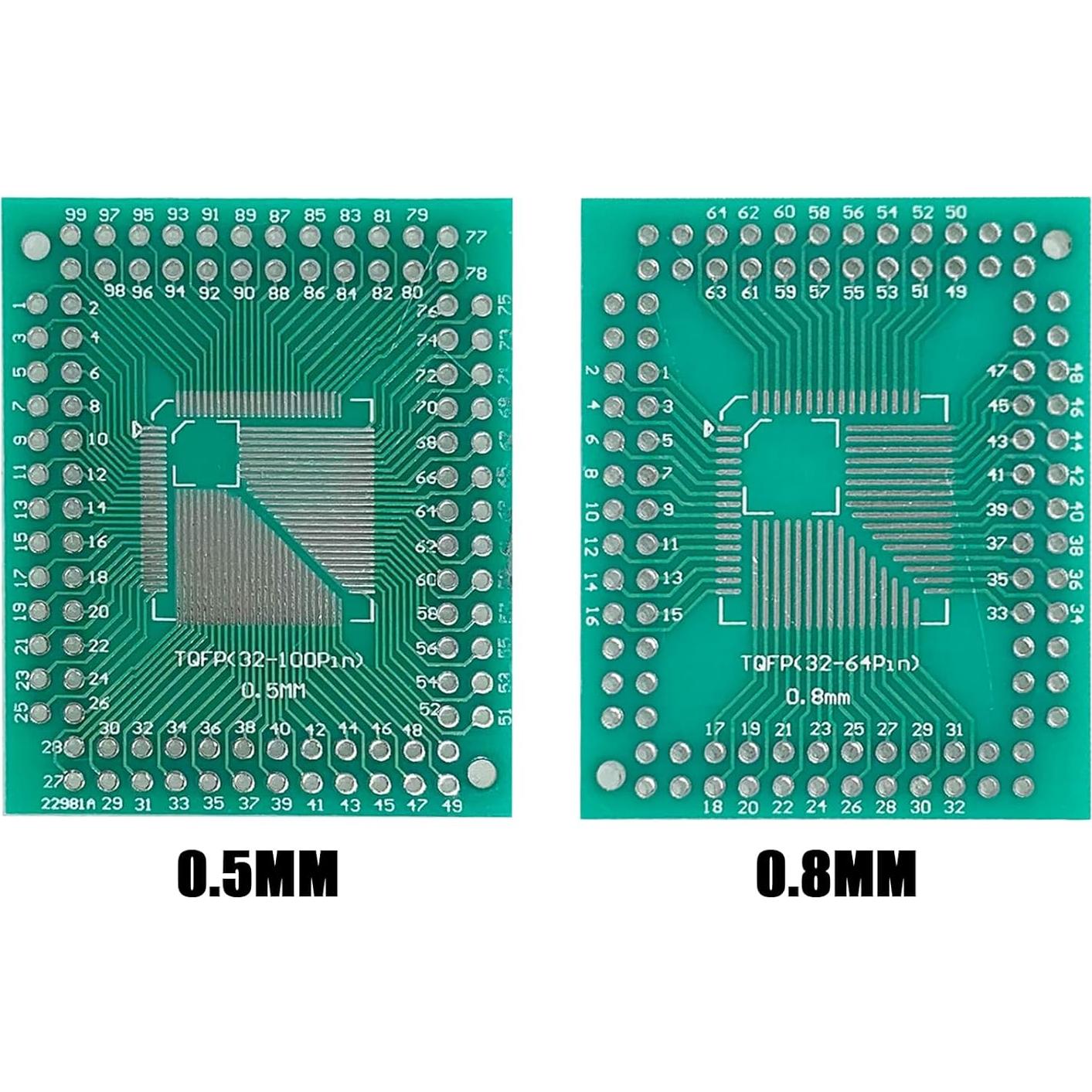 10 Placas Adaptadoras SMD a DIP Cermant 38x46mm