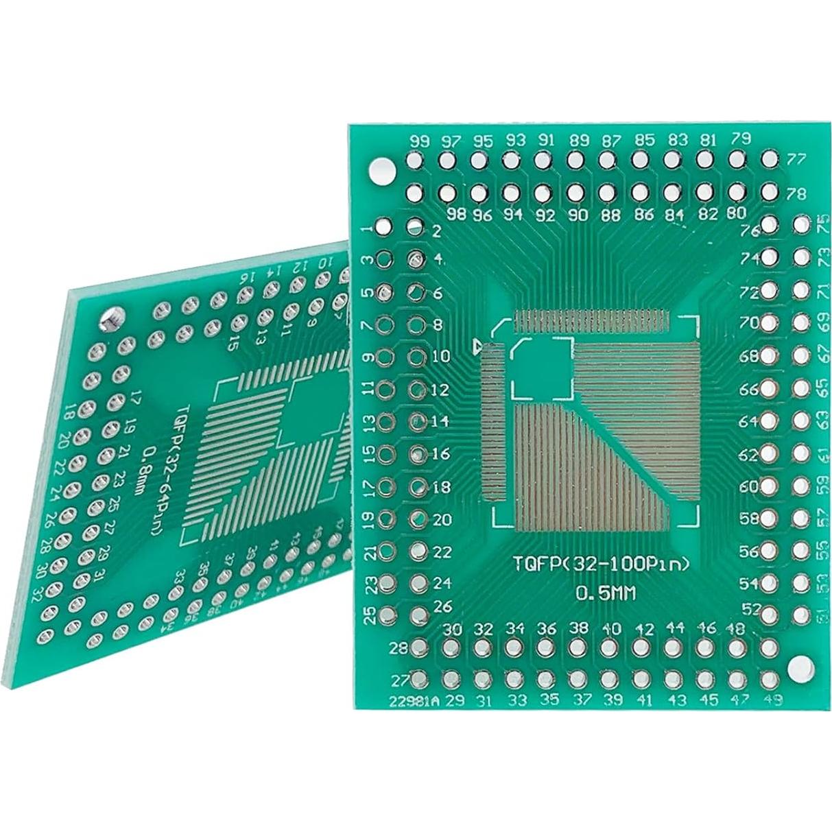 10 Placas Adaptadoras SMD a DIP Cermant 38x46mm