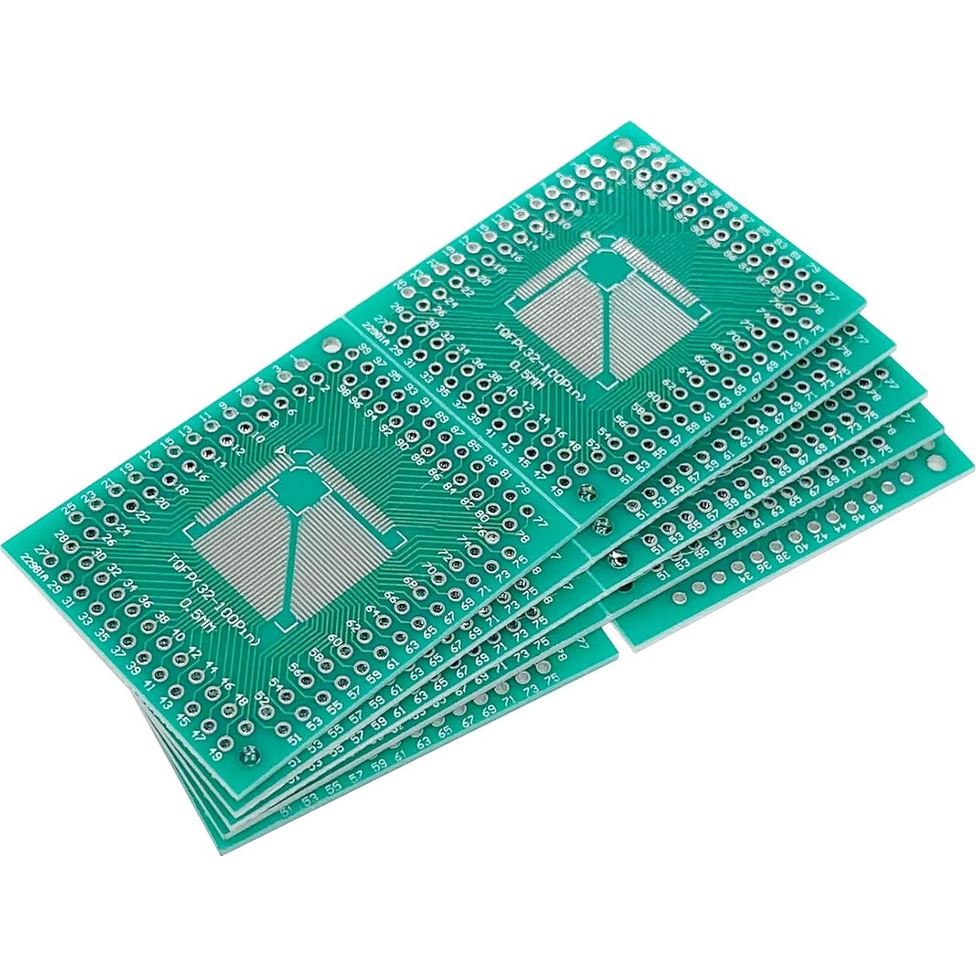 10 Placas Adaptadoras SMD a DIP Cermant 38x46mm