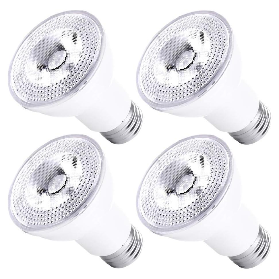 Bombillas LED PAR20 5000K Regulables E26 4 Unidades 7W