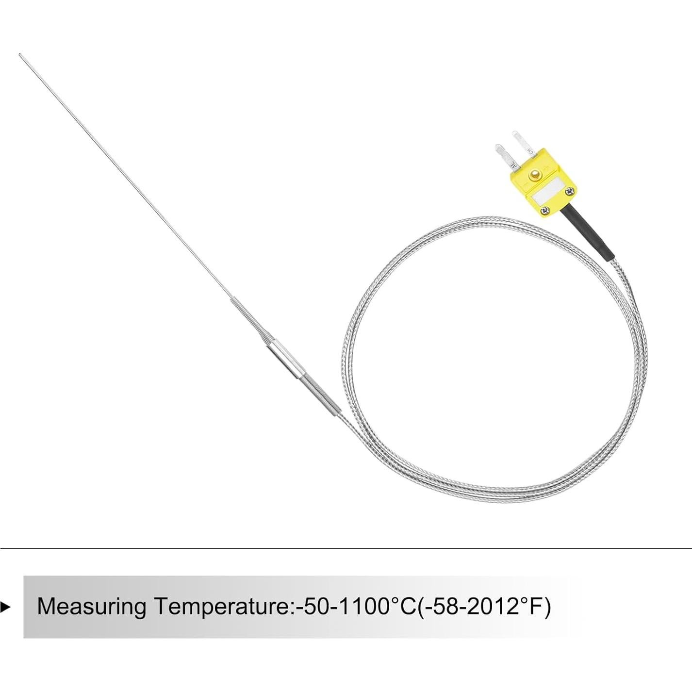 Termopar tipo K MECCANIXITY sonda 0.5x150mm -50 a 1100°C