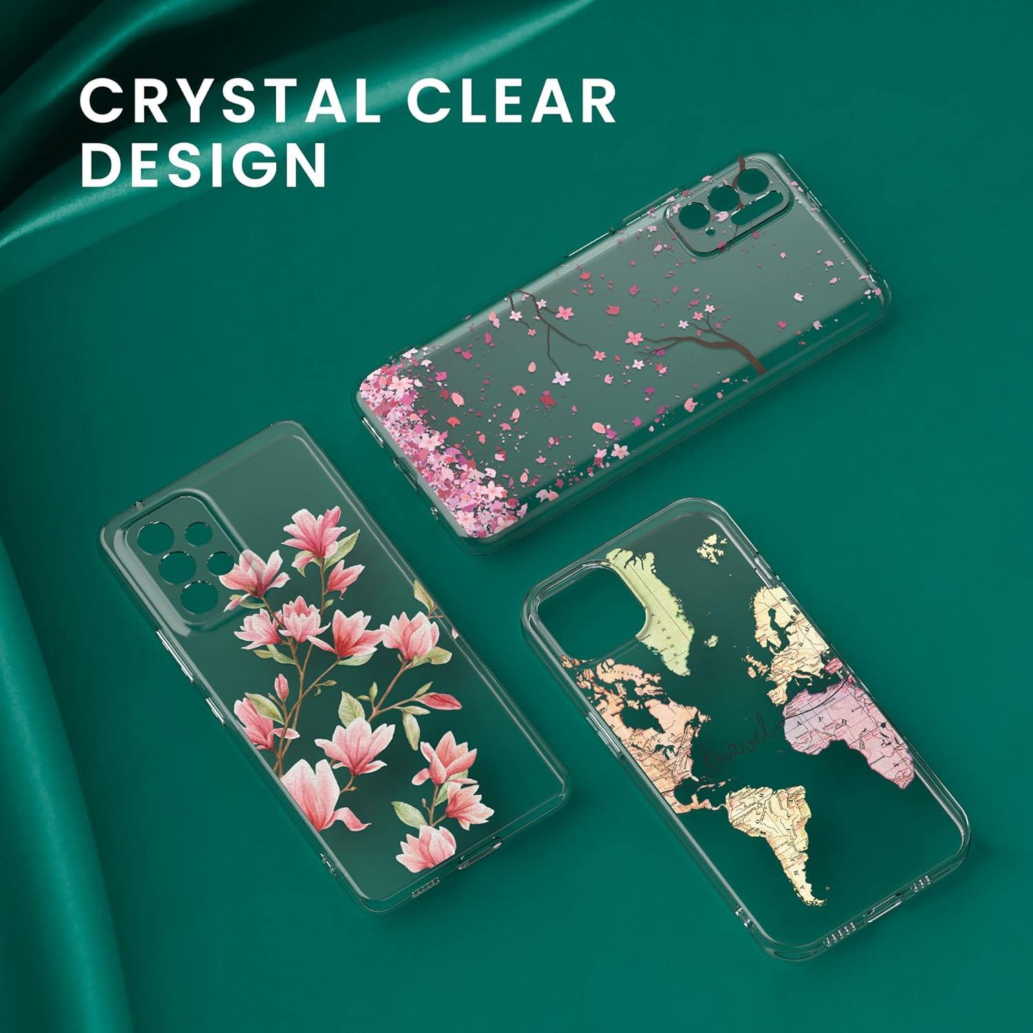 Funda Transparente KW-Mobile para Google Pixel 8 Pro - Flores de Cerezo