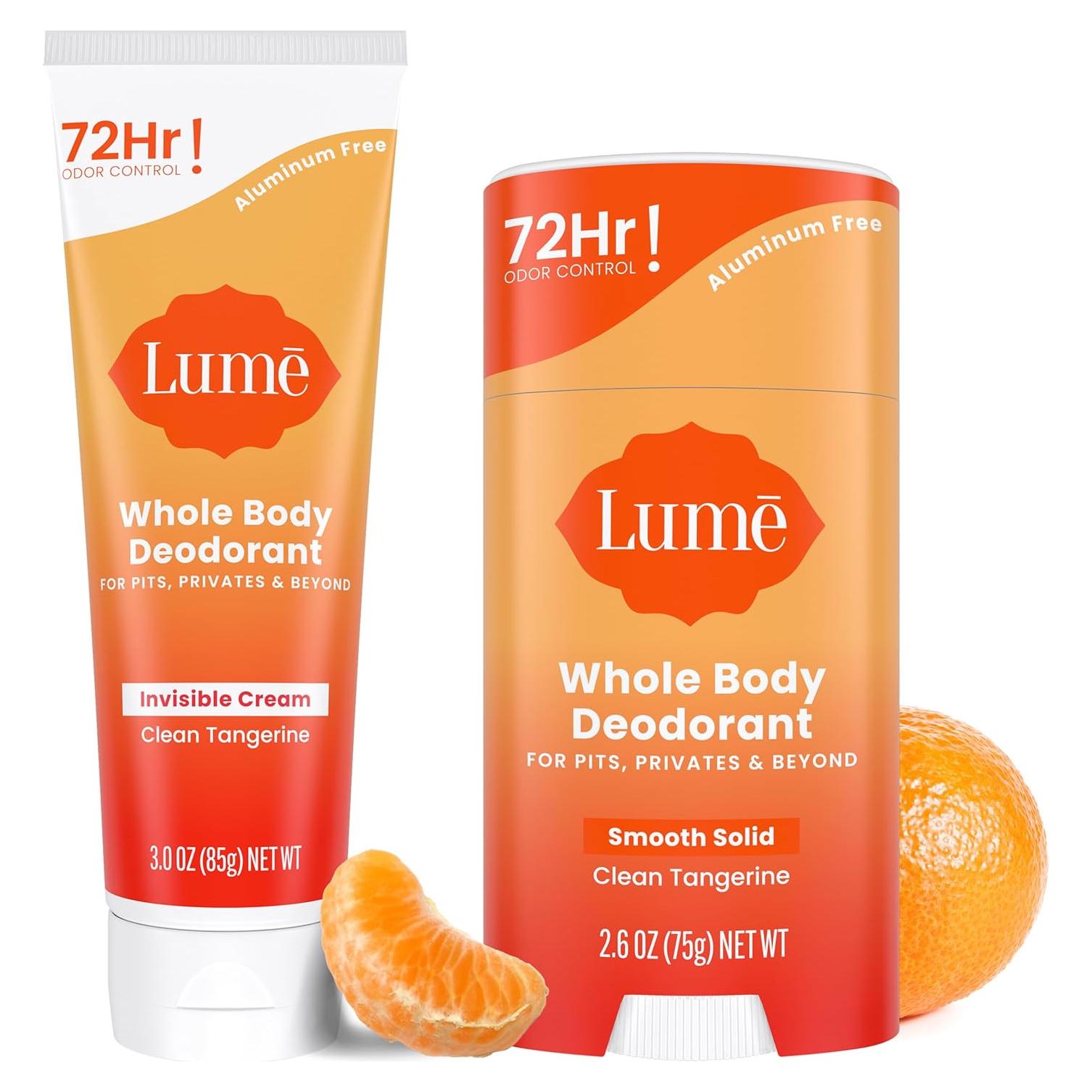 Desodorante Corporal Lume - Control de Olores 72h - 158g