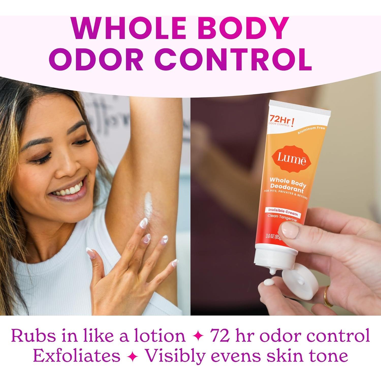 Desodorante Corporal Lume - Control de Olores 72h - 158g