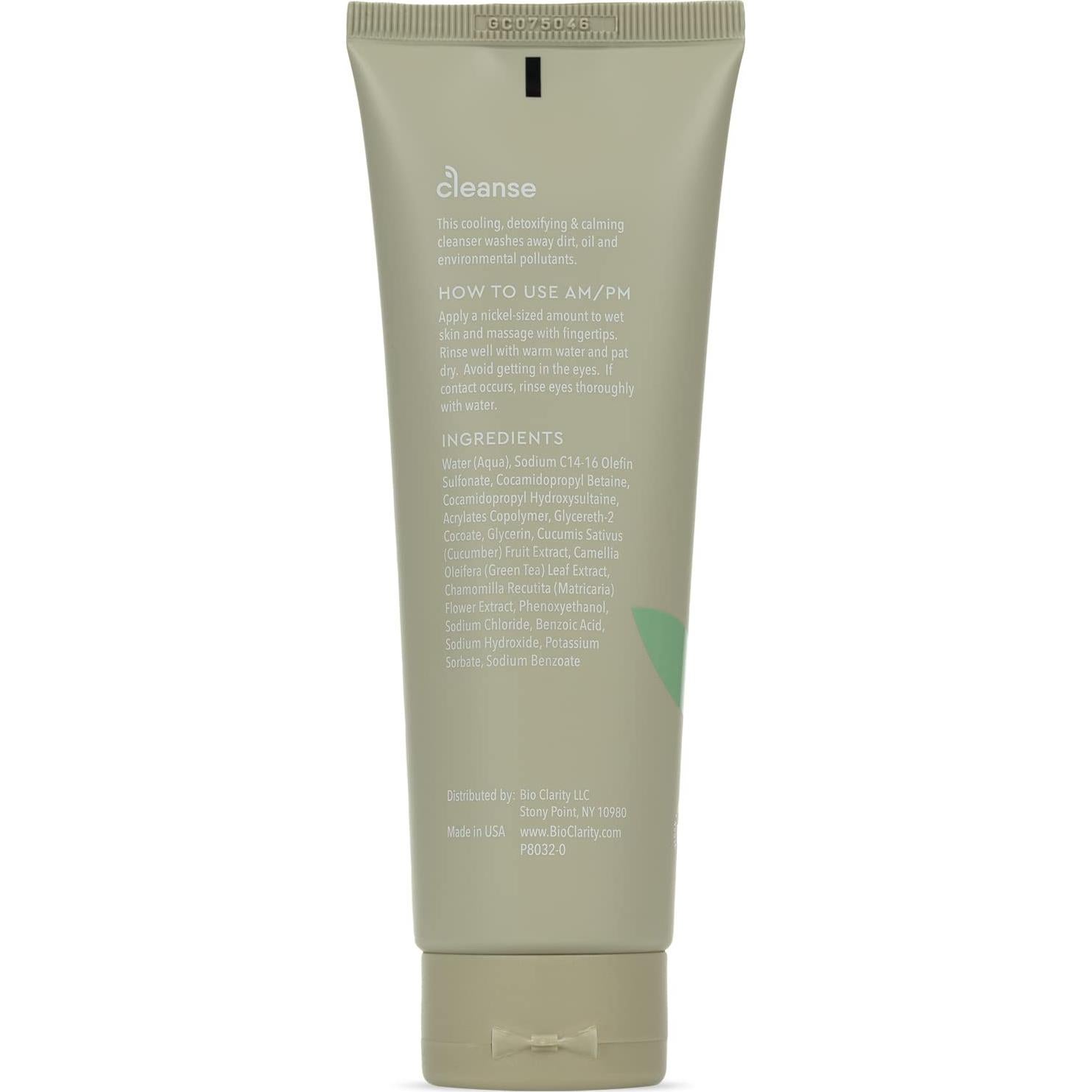 Limpiador Facial BioClarity 66.5 ml | Vegano y Natural para Piel Grasa