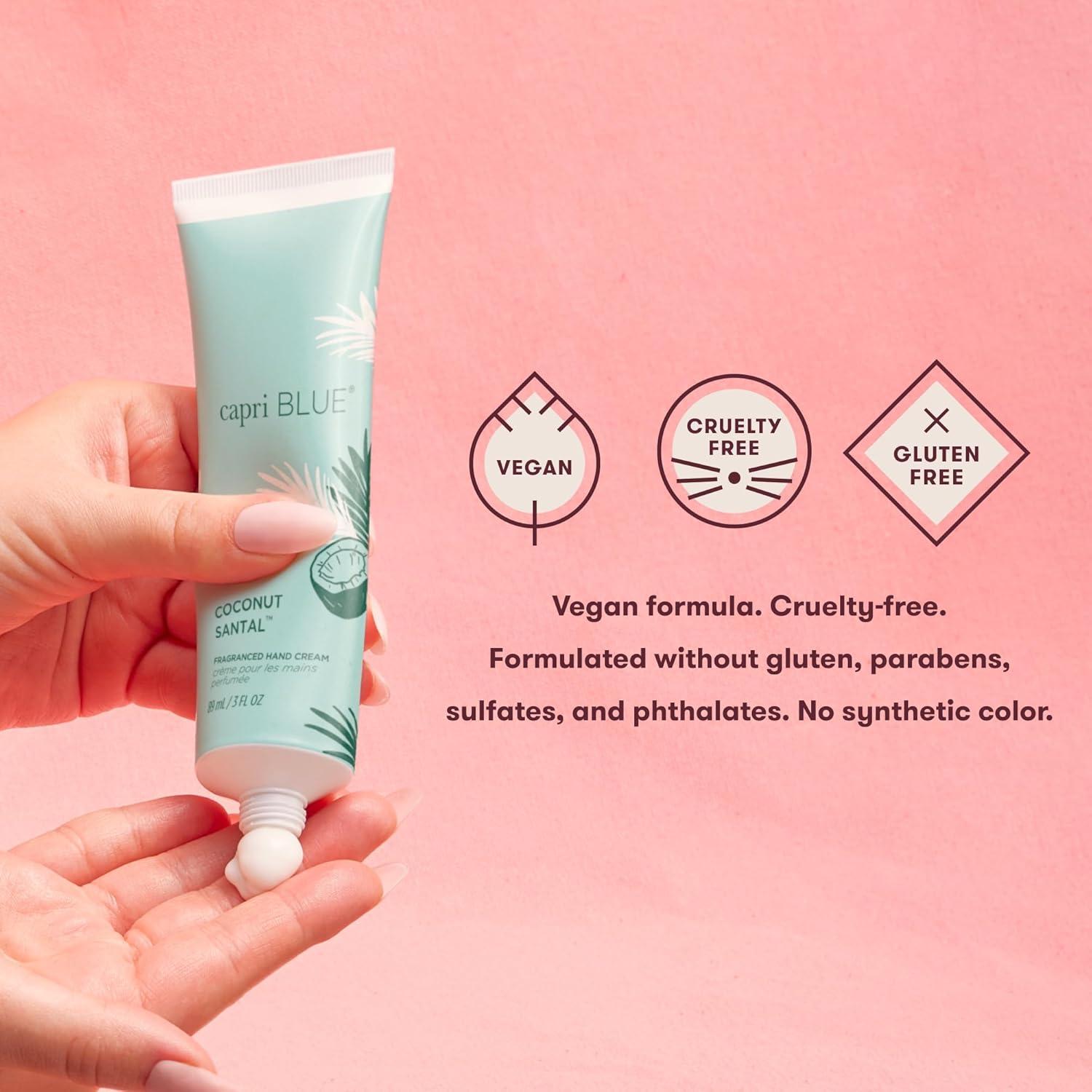 Crema Hidratante para Manos Capri Blue Coconut Santal 85 g