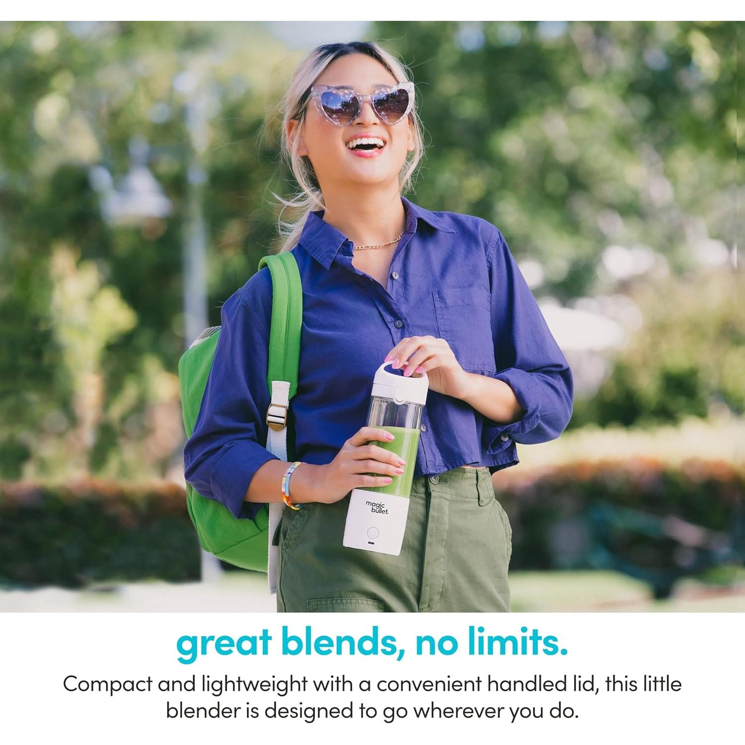 Licuadora portátil Magic Bullet MBPB50100W 16 oz blanca