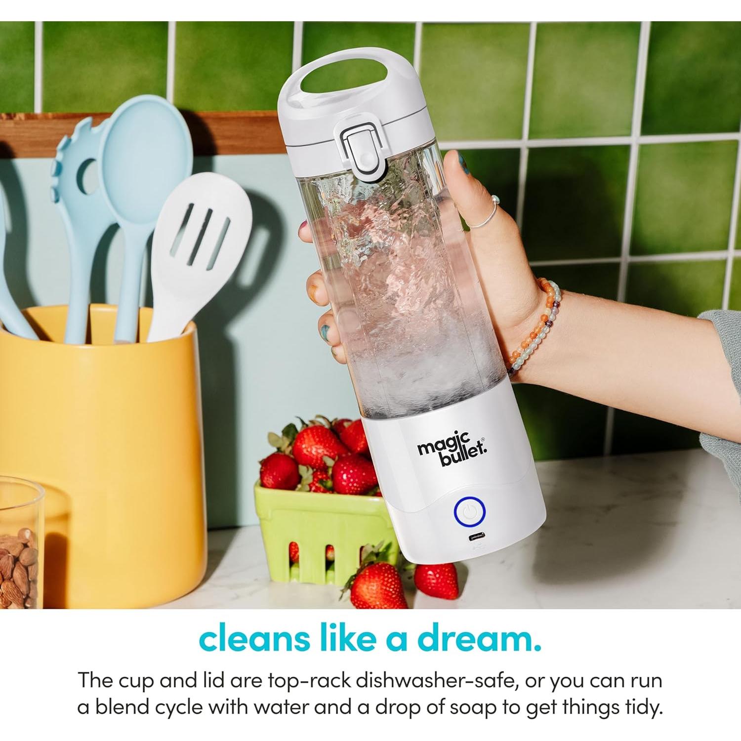 Licuadora portátil Magic Bullet MBPB50100W 16 oz blanca