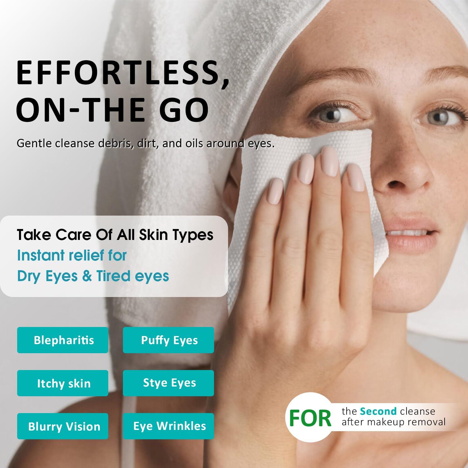 Toallitas de Limpieza para Ojos ProCIV 30 Unidades Salinas