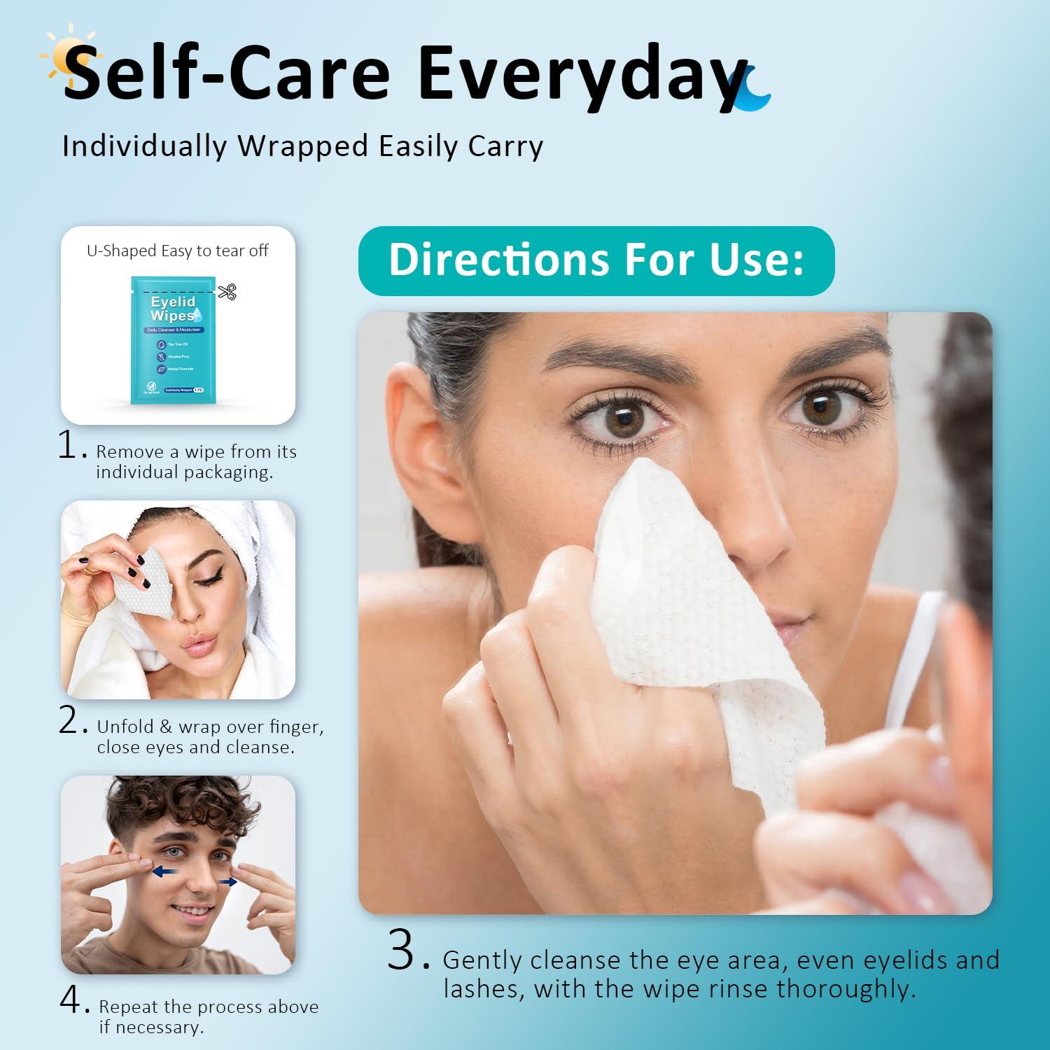 Toallitas de Limpieza para Ojos ProCIV 30 Unidades Salinas