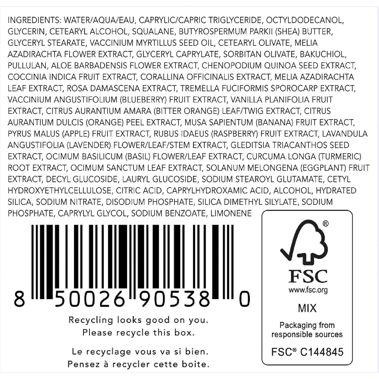 Crema para Ojos Bakuchiol Herbivore 15 mL - Vegana, Antiarrugas