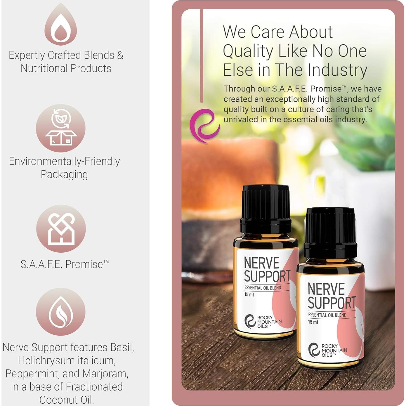 Aceite Esencial Relajante Rocky Mountain Oils 15ml - Soporte Nervioso