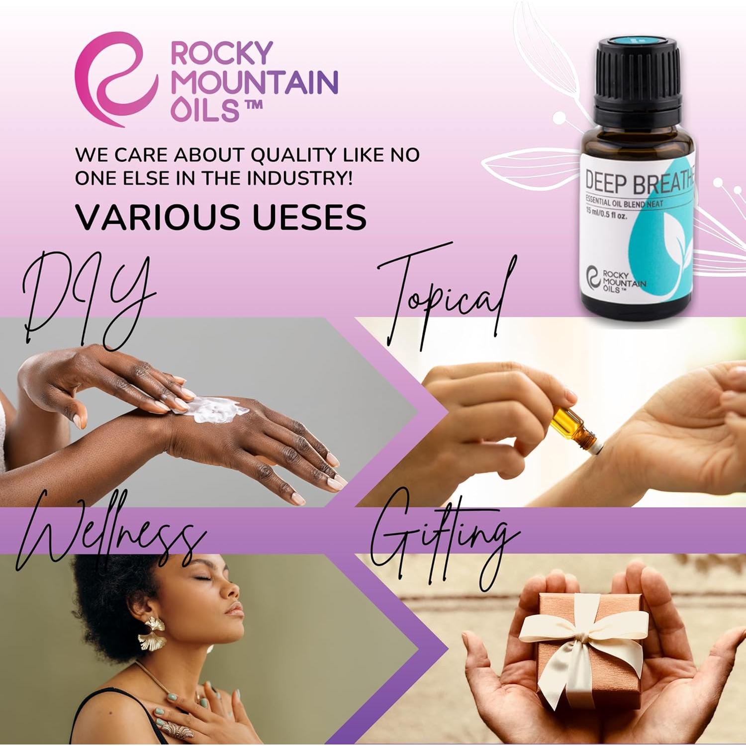 Aceite Esencial Relajante Rocky Mountain Oils 15ml - Soporte Nervioso