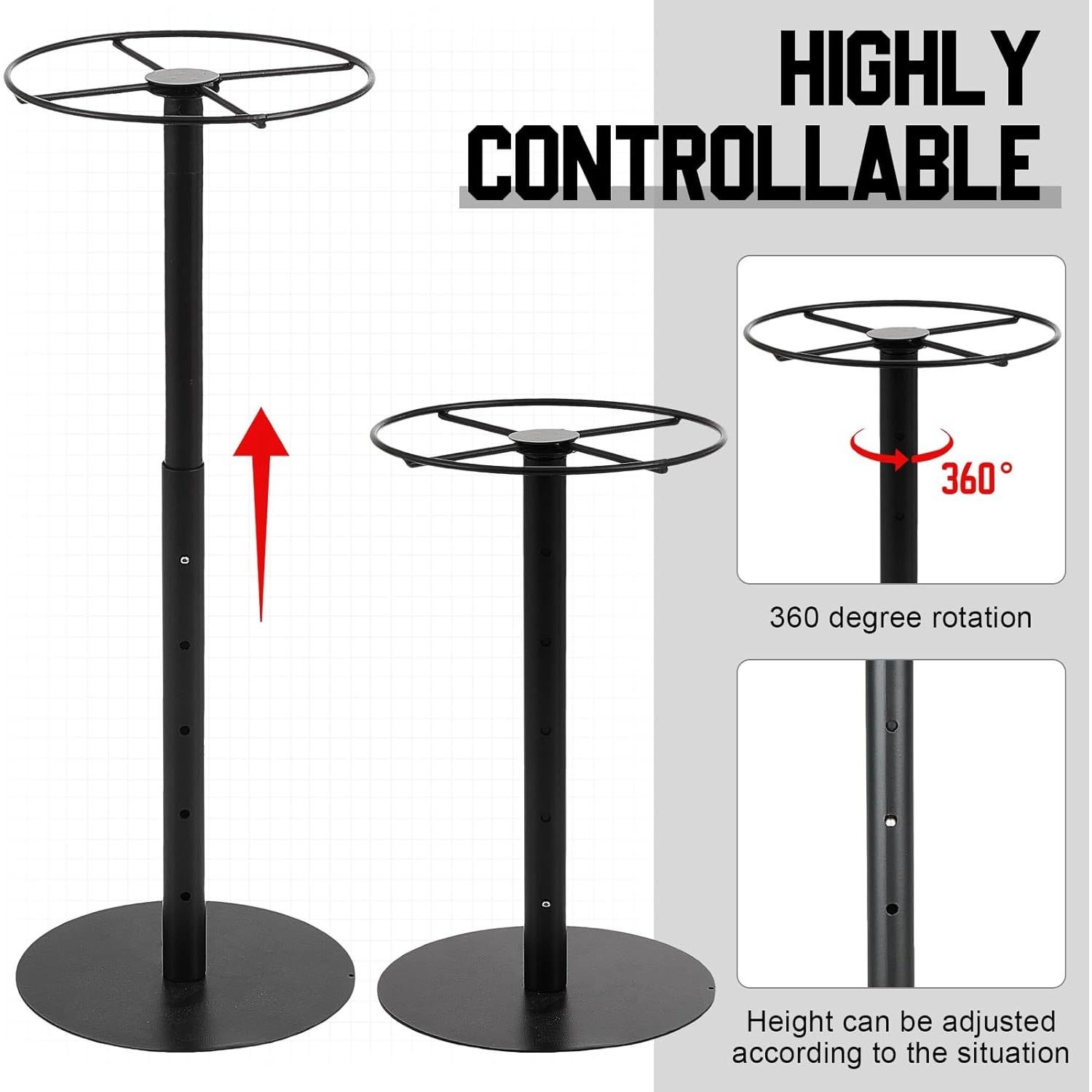 Soporte para Medallas Shimeyao Ajustable 20+ Medallas Negro