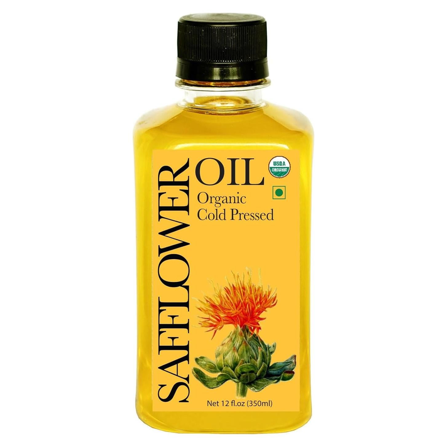 Aceite de Cártamo Orgánico Daana 340 g Prensado en Frío