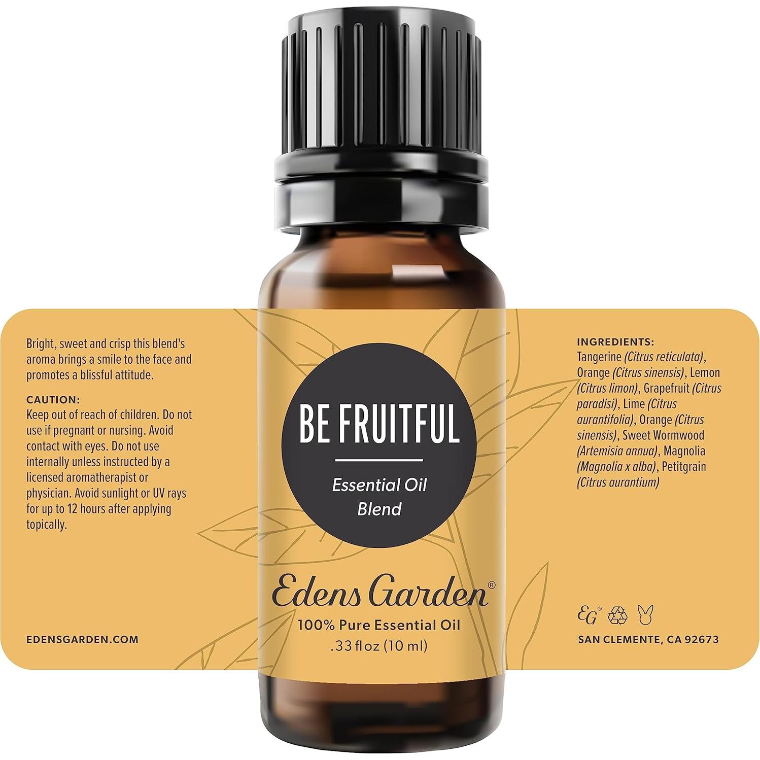 Aceite Esencial Be Fruitful Edens Garden 10 ml 100% Puro