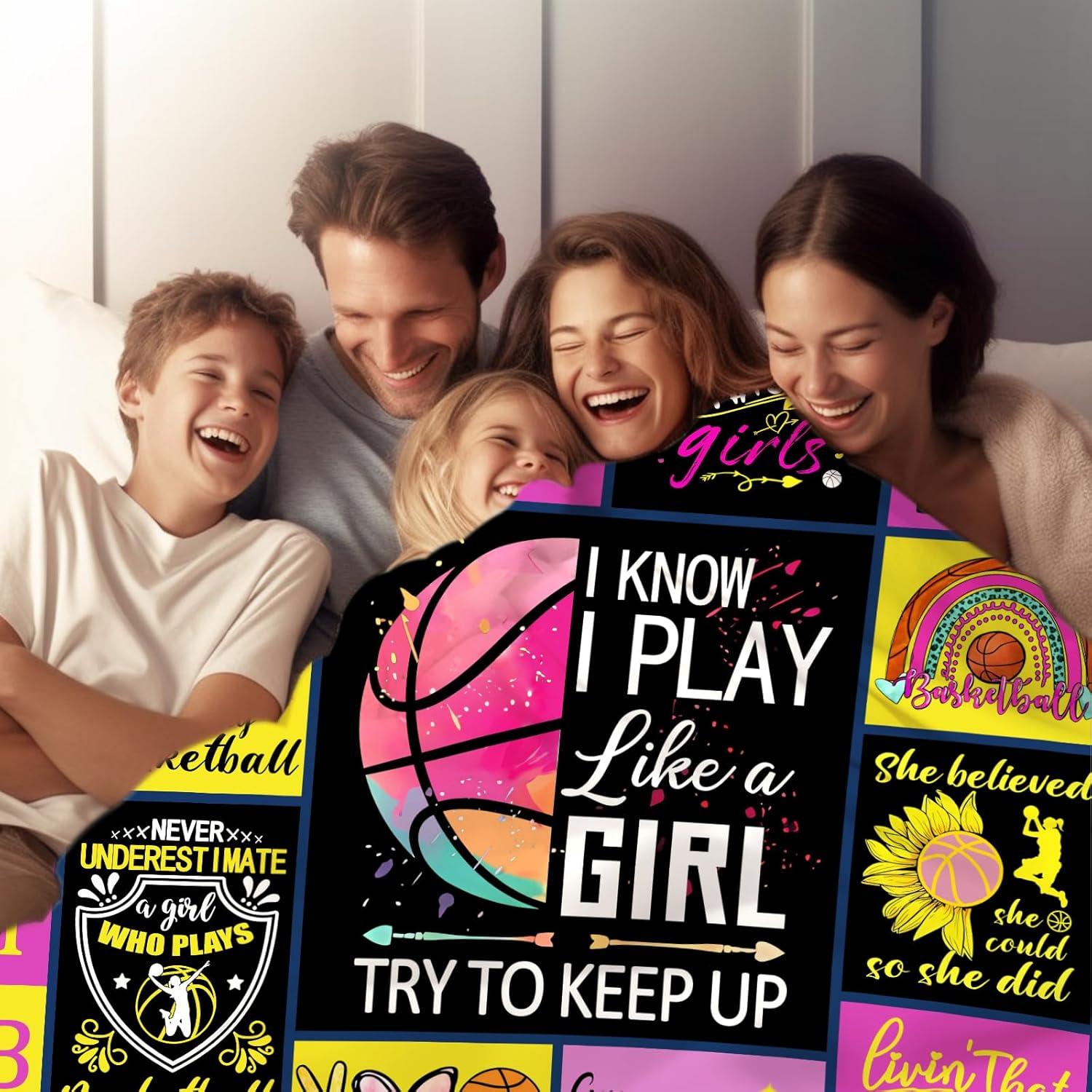 Manta de Baloncesto Dizogogo 127x102cm Franela Anti-Pilling