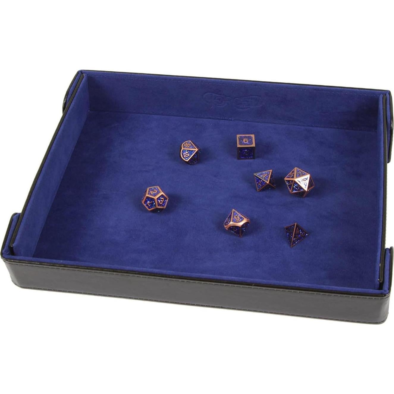 Bandeja de Dados Plegable Forged Dice Co. 24.13x18.42cm Azul
