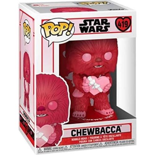 Funko Pop! Star Wars San Valentín Cupido Chewbacca 9.5 cm