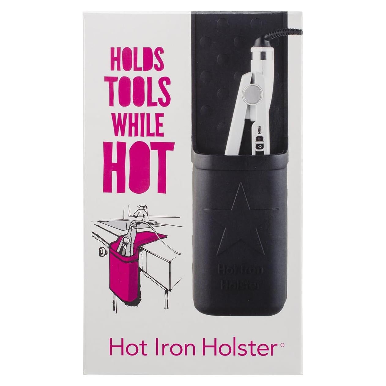 Soporte para Plancha Caliente Holster Silicona Negro 260°C