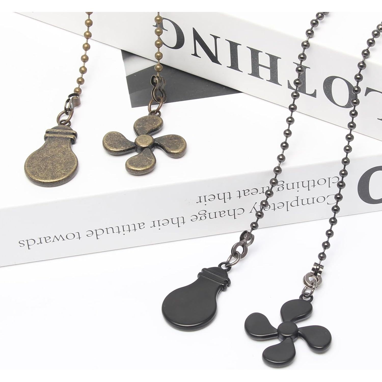 Juego de Cadenas de Tirar para Ventilador de Techo Maodai 34.54 cm