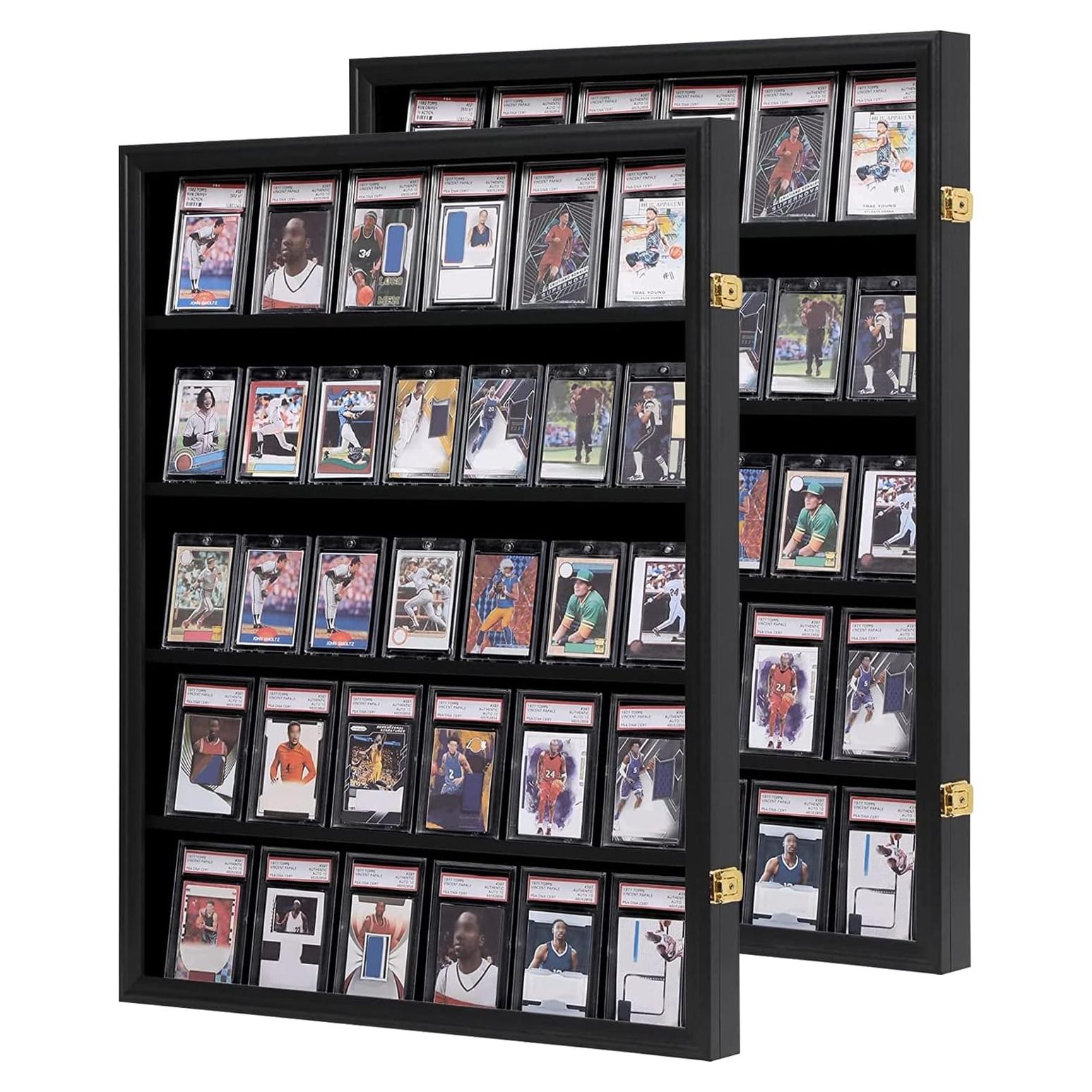 Estuche de Exhibición de Tarjetas Deportivas VERANI - Grande Vertical