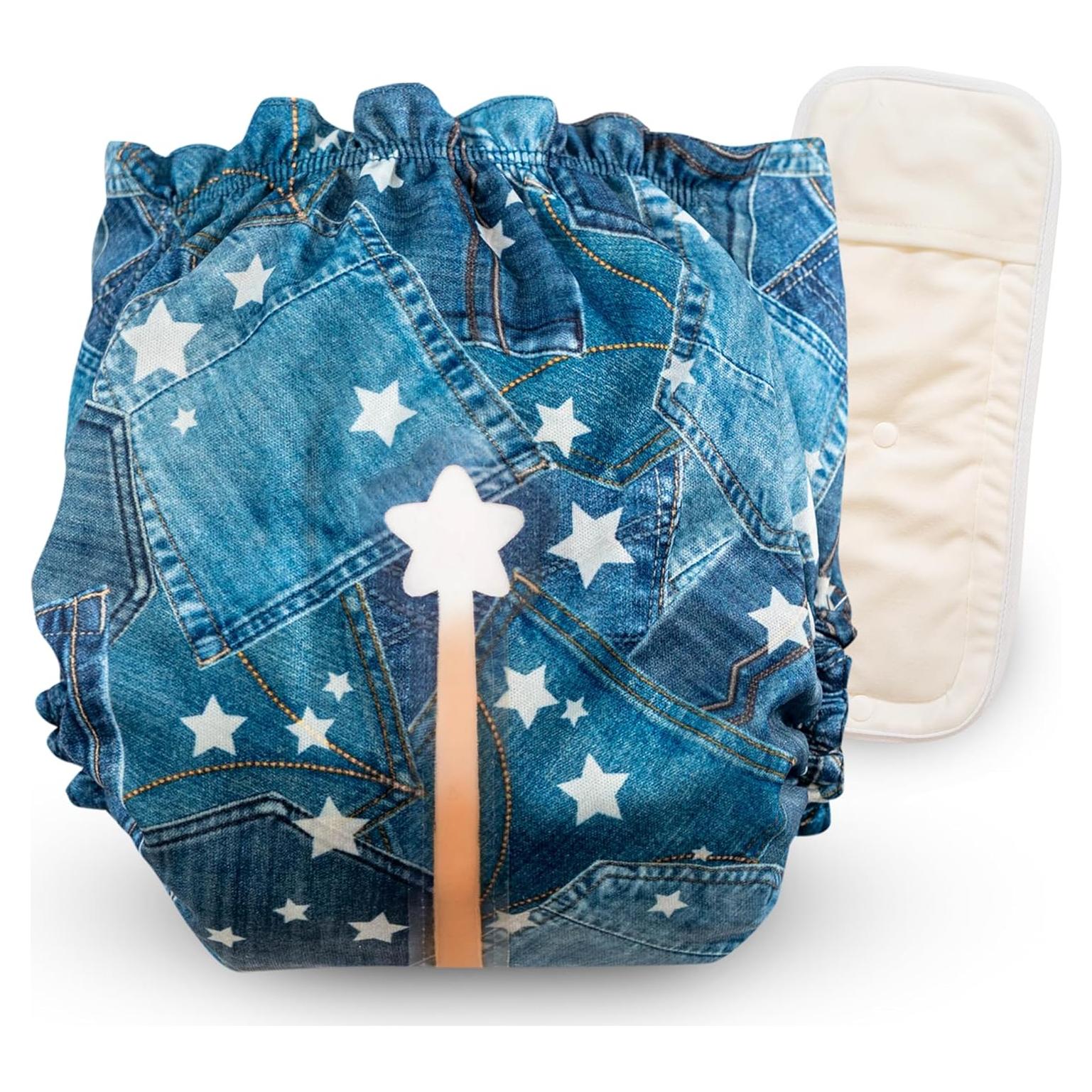 Pañal de Tela Reutilizable Fairywell con Indicador de Humedad