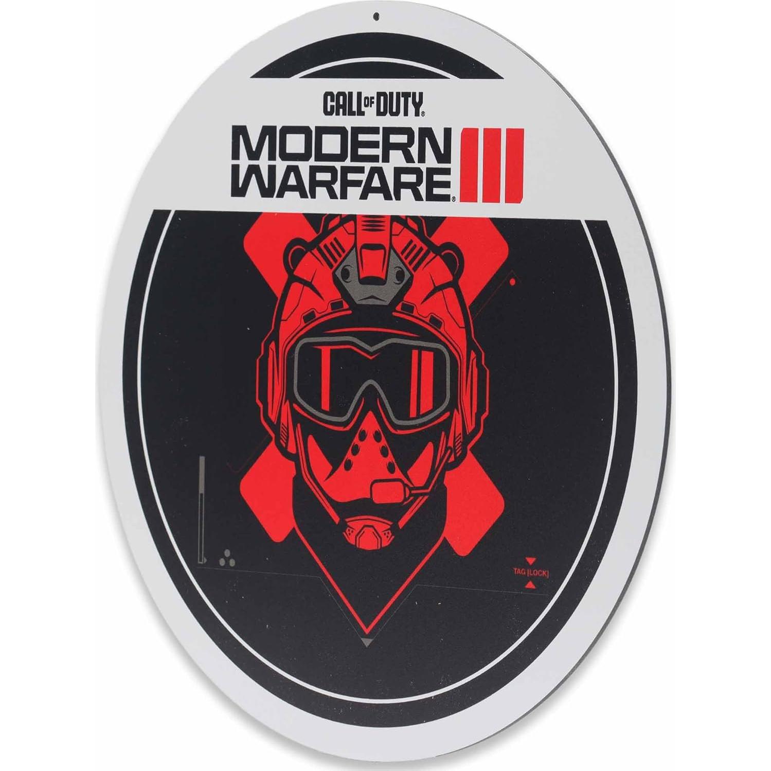 Letrero de Metal Redondo Call of Duty Modern Warfare 3 27.3cm