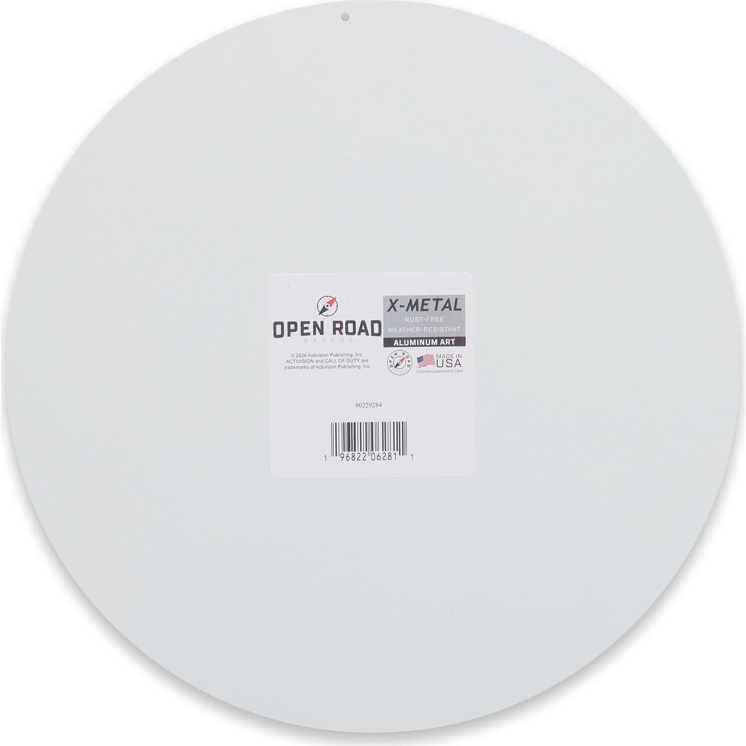 Letrero de Metal Redondo Call of Duty Modern Warfare 3 27.3cm