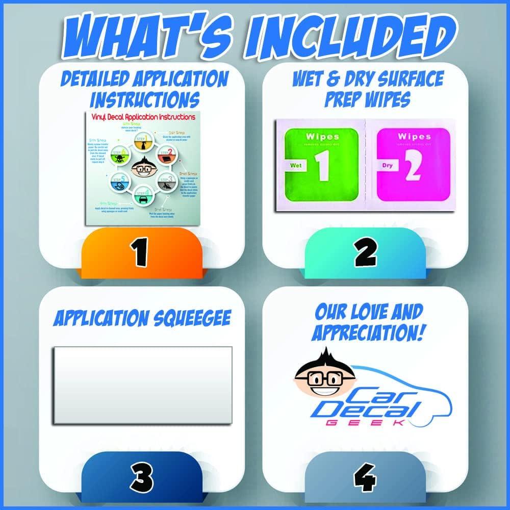 Calcomanía Vinilo 50.8x25.4cm Soldado Veterano Car Decal Geek