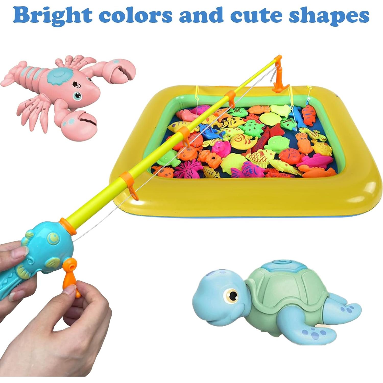 Juego de Pesca Magnético 6 Pcs Brillianceice para Niños