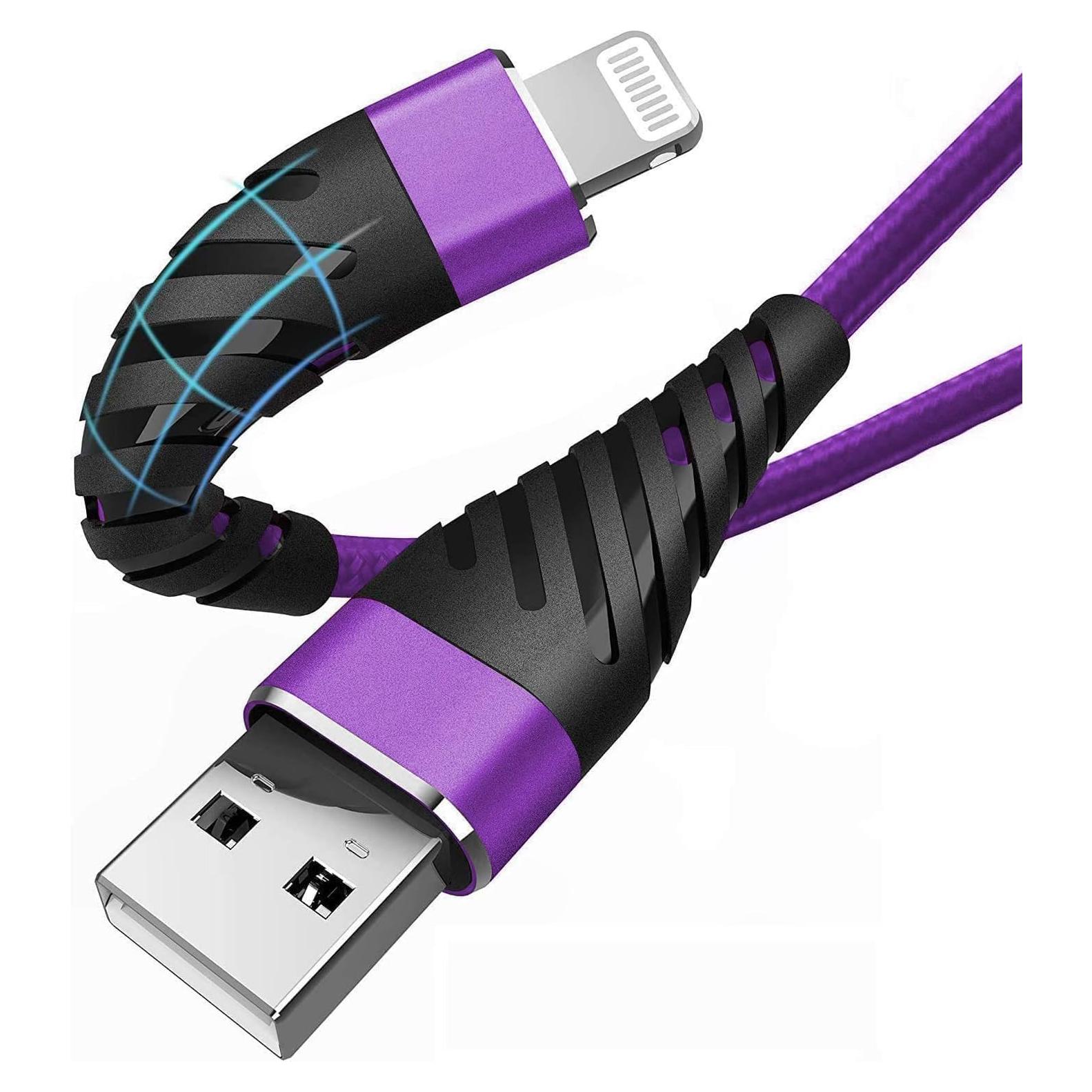 Cargador Lightning CyvenSmart 10ft MFi para iPhone 12/11/XS