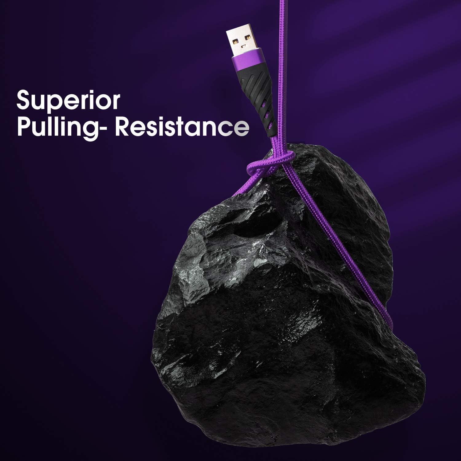 Cargador Lightning CyvenSmart 10ft MFi para iPhone 12/11/XS