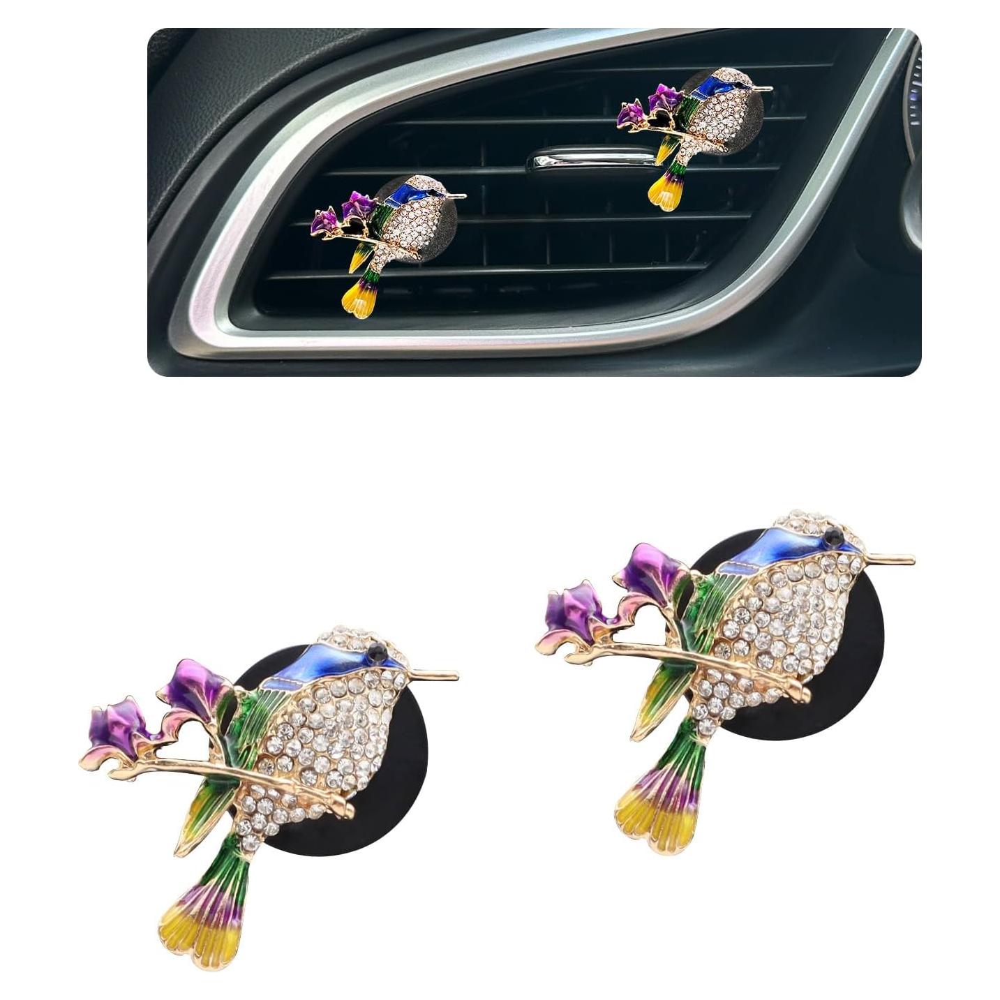 Clip de Ventilación para Auto ORIESSE, 2 Pcs Difusor Azul