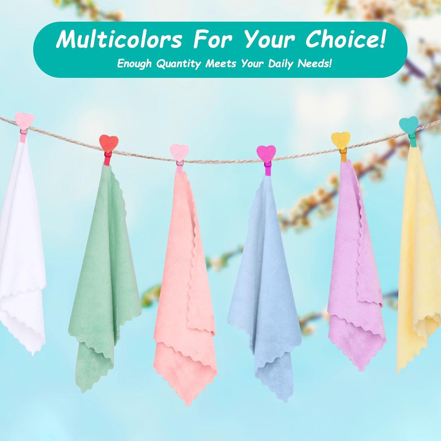 Paquete de 12 Paños de Baño HOMEXCEL 29.2 cm Microfibra Suave