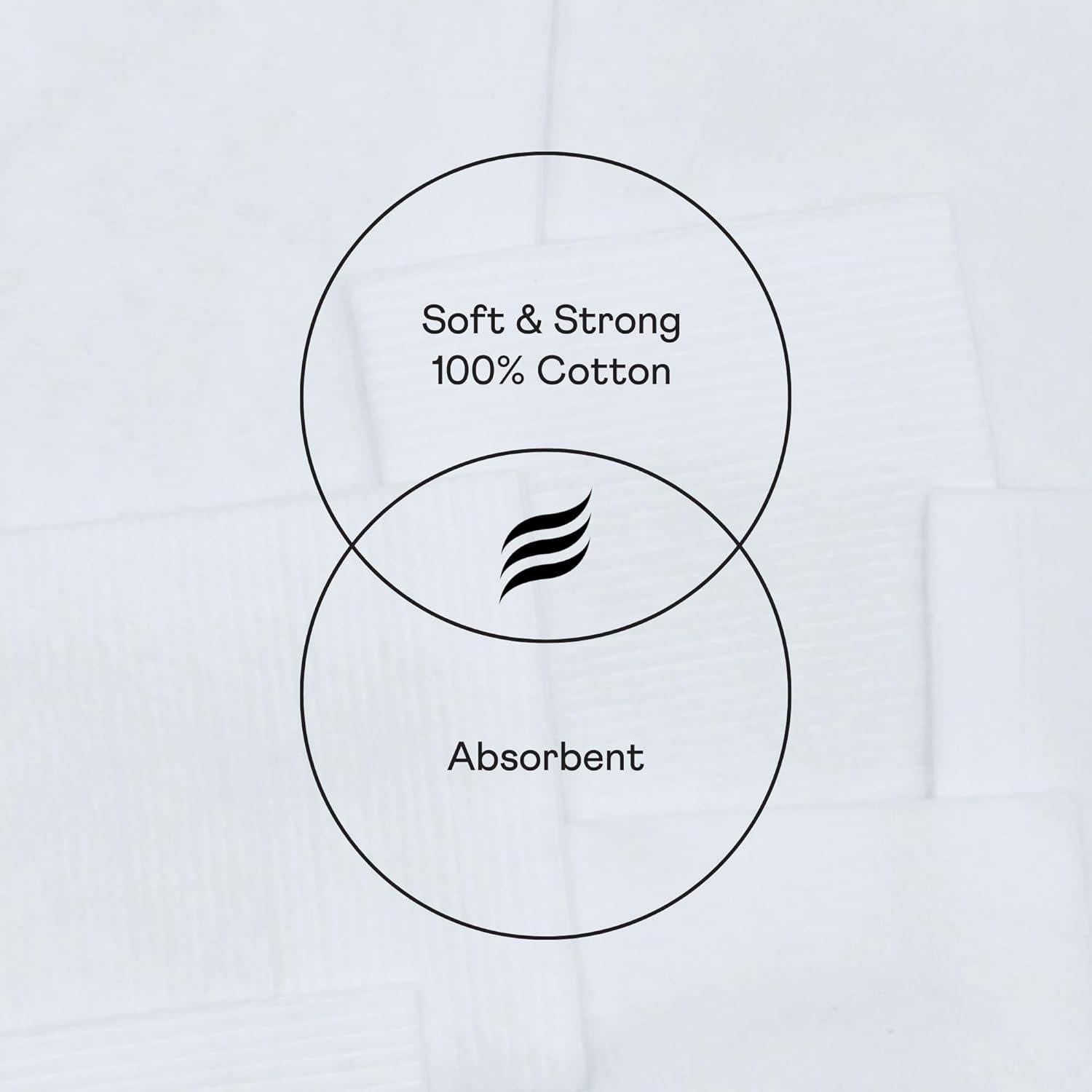 Discos de Algodón Swisspers Ultra Suaves - 100% Puro - 50 Unidades x 3 Paquete