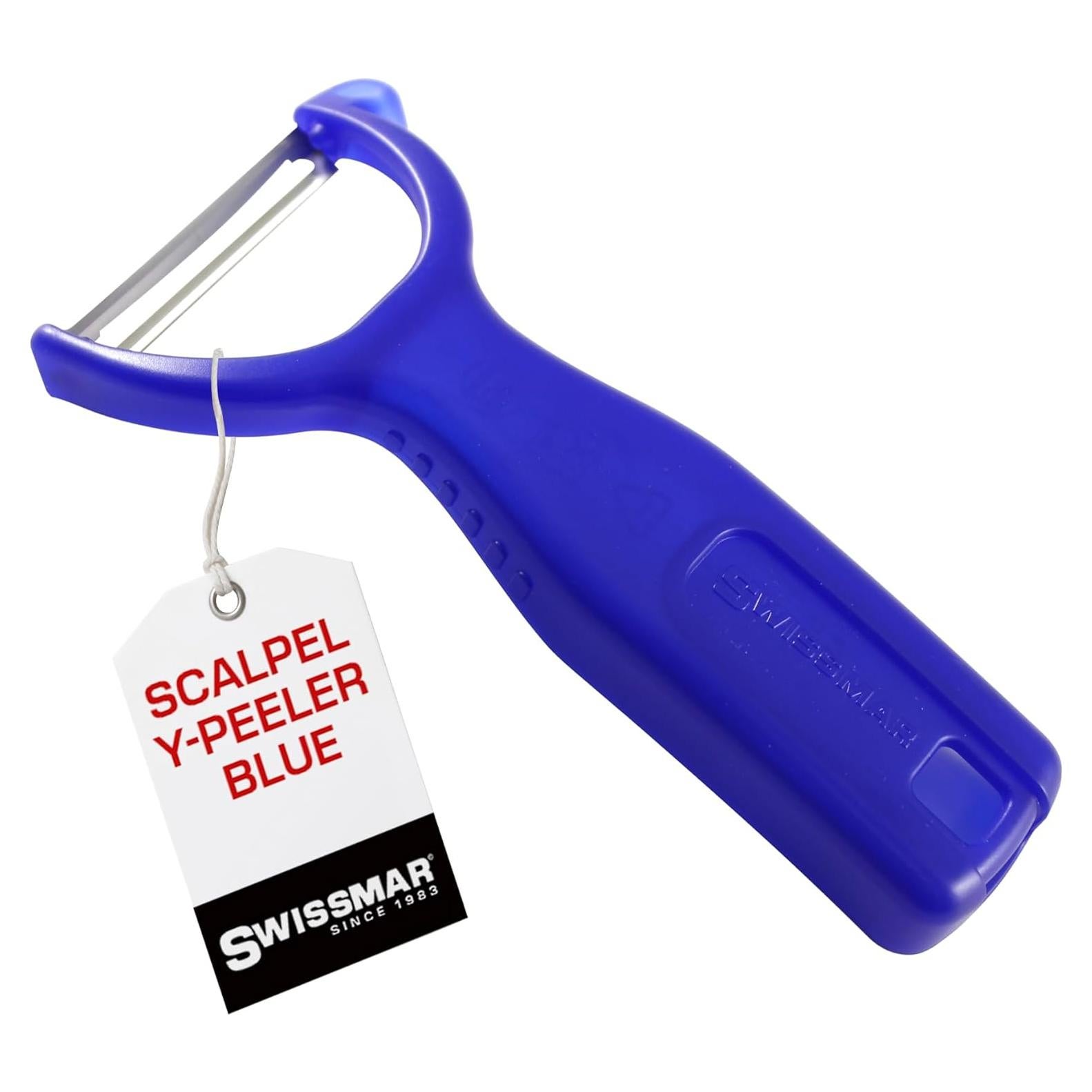 Pelador Y Swissmar Azul con Cuchilla de Acero Inoxidable