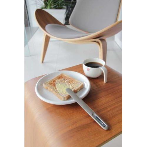 Cuchillo para Mantequilla ESE INVENTOS Negro 17.6 cm Serrado