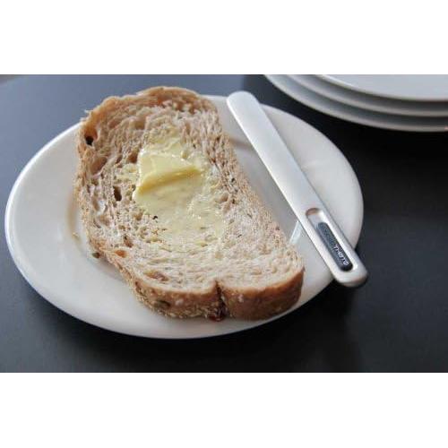 Cuchillo para Mantequilla ESE INVENTOS Negro 17.6 cm Serrado